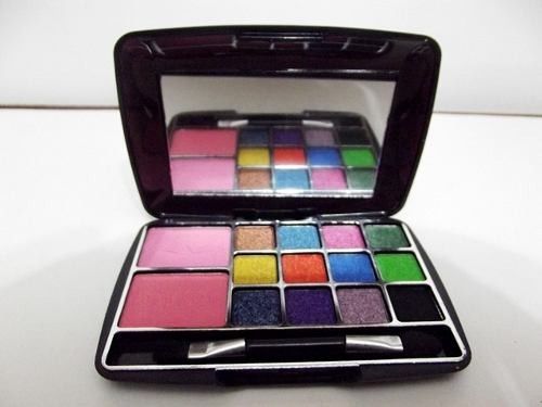 ESTOJO MACRILAN 12 SOMBRAS 3D E 2 BLUSHES B