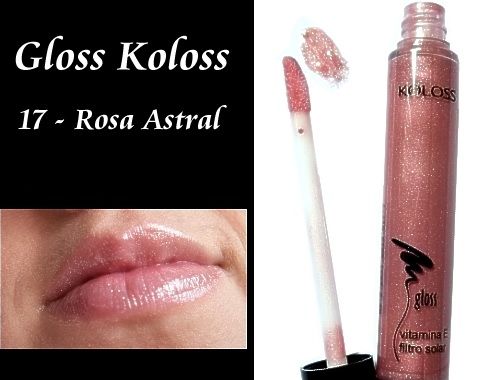 GLOSS KOLOSS COR 17 - ROSA ASTRAL