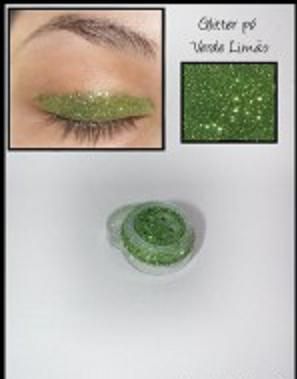 GLITTER AUDREI CASATTI VERDE LIMÃO