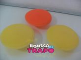 KiIT 3 ESPONJAS DE SILICONE PARA LIMPEZA E MASSAGEM FACIAL